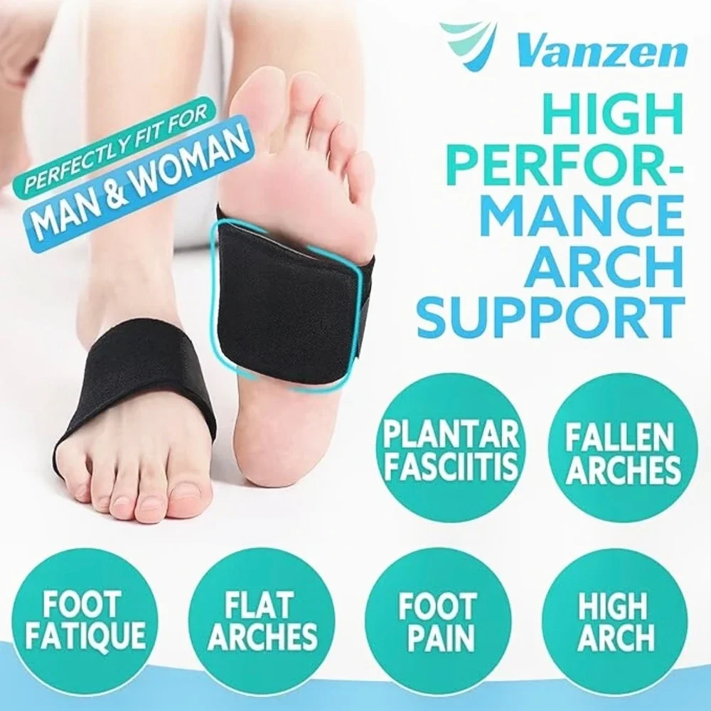 Vanzen Arch‎ Support Advanced Breathable Sport Sleeve Foot Pain Relief